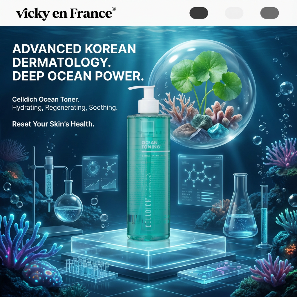 Celldich Ocean Toner 508ml + FREE travel mist container – VICKY EN