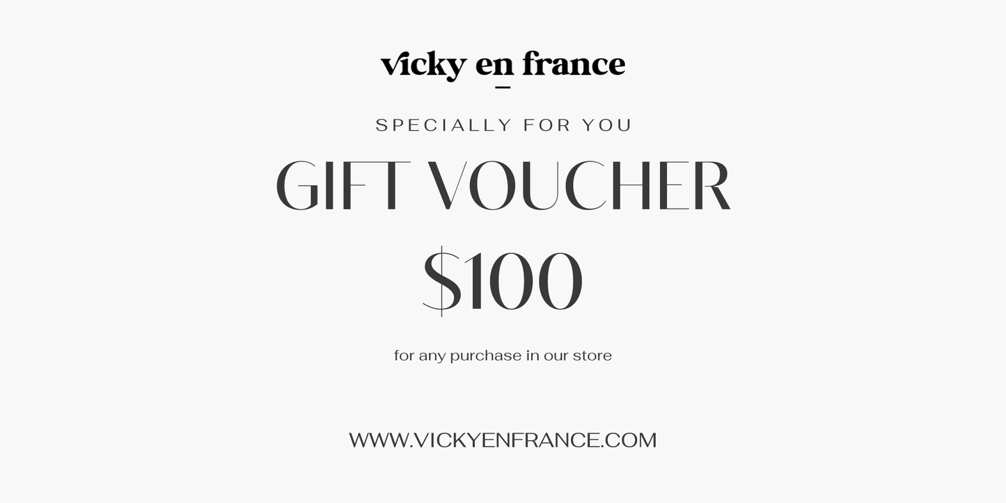 VICKY EN FRANCE gift card
