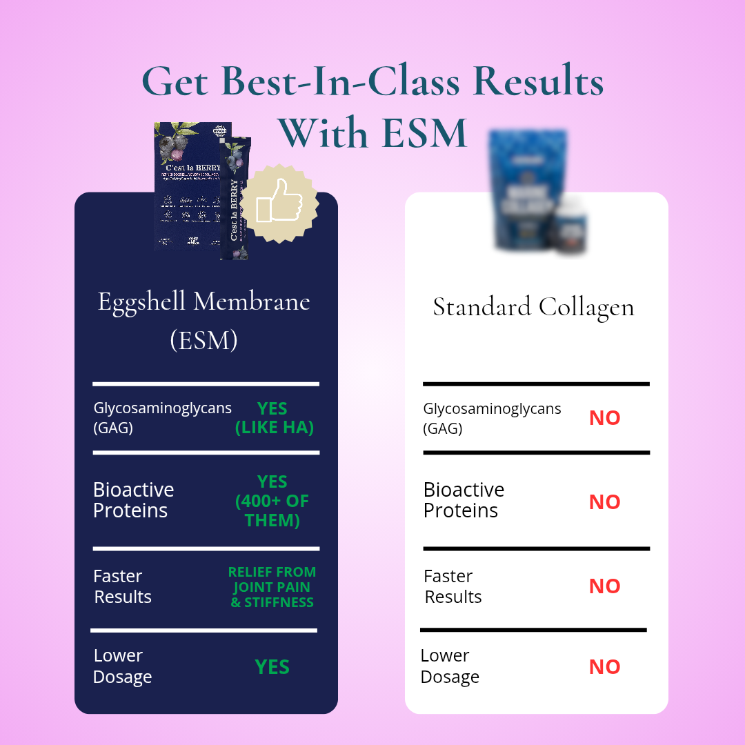 C’est la BERRY : Eggshell Membrane Collagen Jelly for Youthful Skin