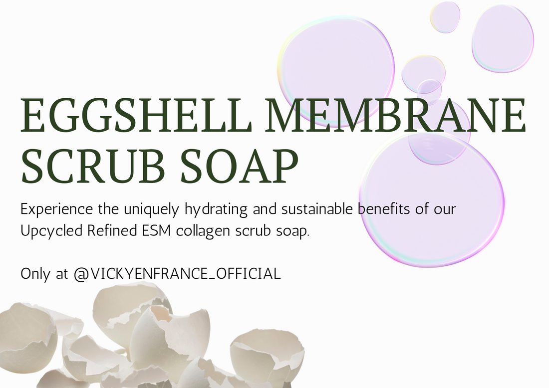 Unveiling Our Upcycled Refined ESM Collagen Scrub Soap: A Sustainable Indulgence