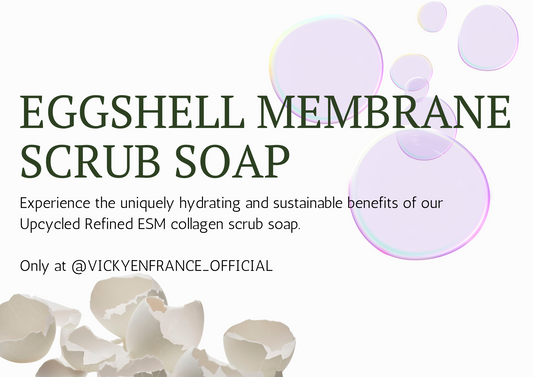 Unveiling Our Upcycled Refined ESM Collagen Scrub Soap: A Sustainable Indulgence