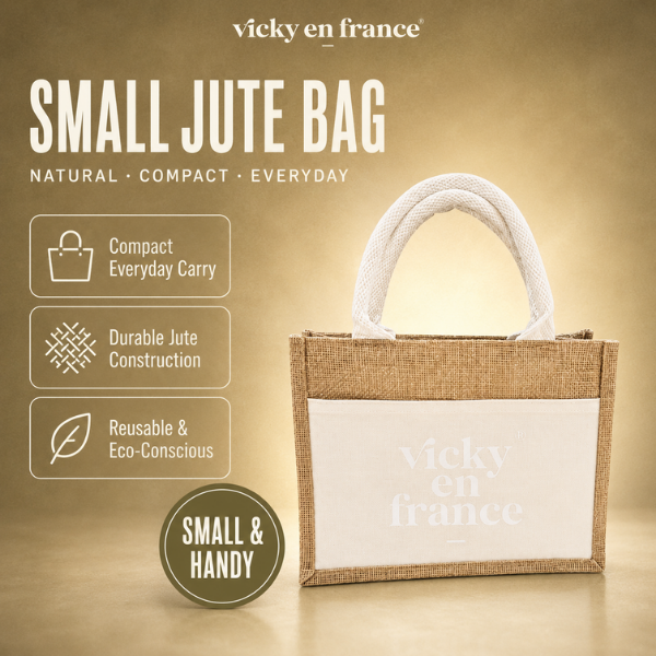 Small JUTE BAG $29