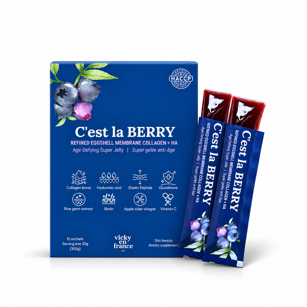 C’est la BERRY : Eggshell Membrane Collagen Jelly for Quality Longevity