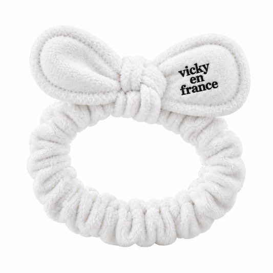 VEF White Hairband