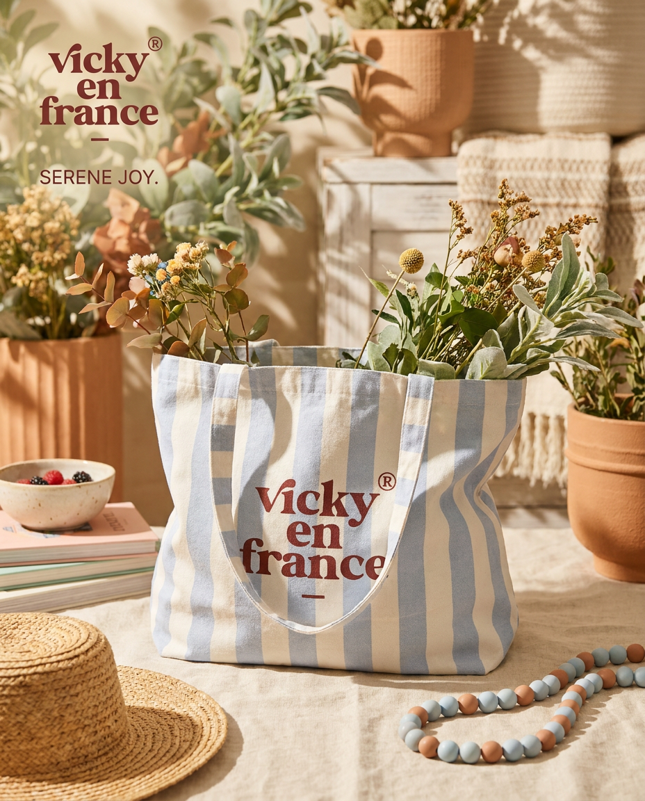 VEF Canvas Blue Bag