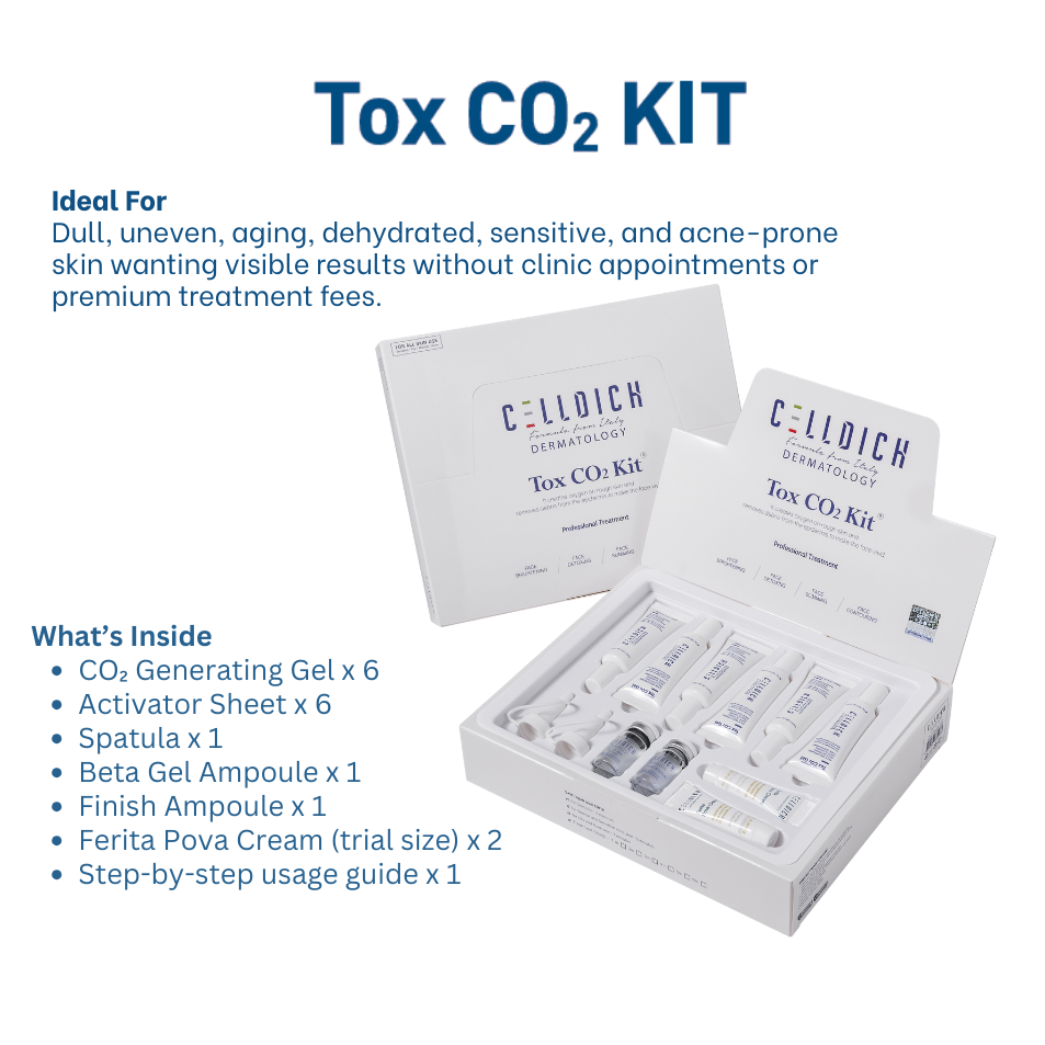 Celldich TOX CO₂ KIT (6 Treatment Sessions)