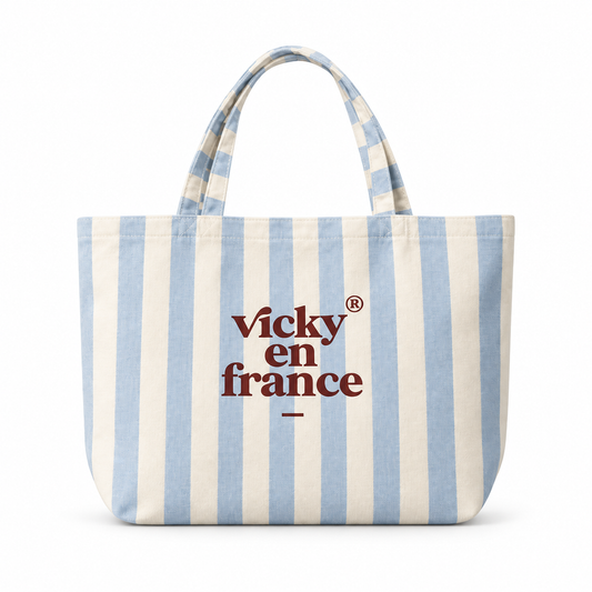 VEF Canvas Blue Bag