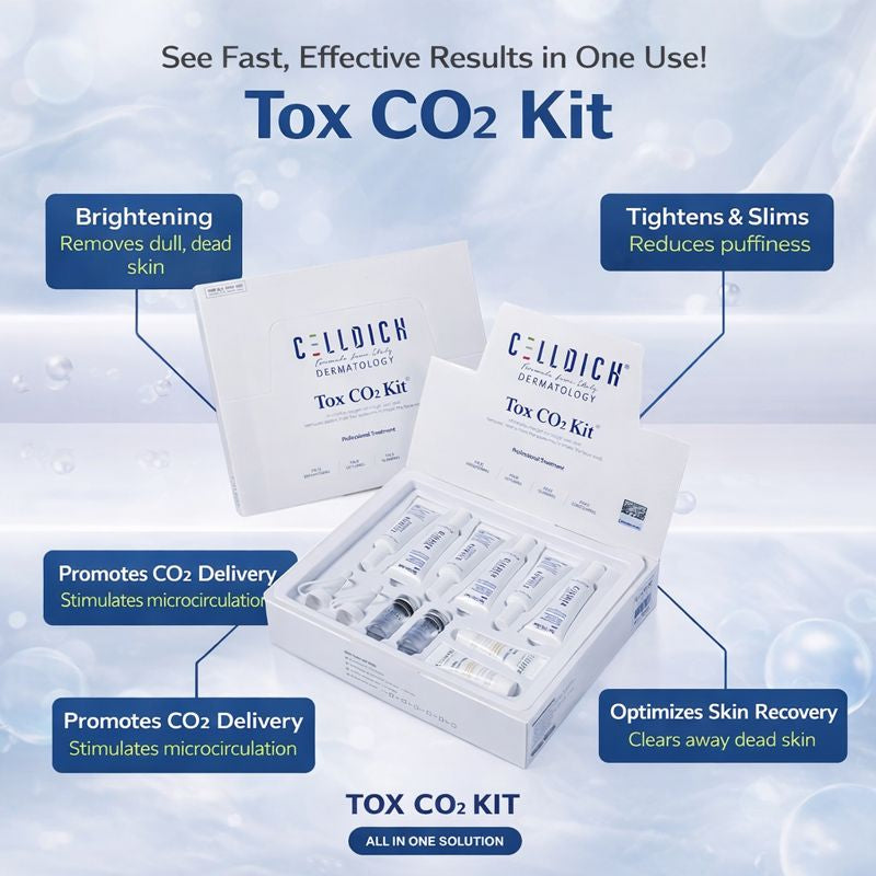 Celldich TOX CO₂ KIT (6 Treatment Sessions)
