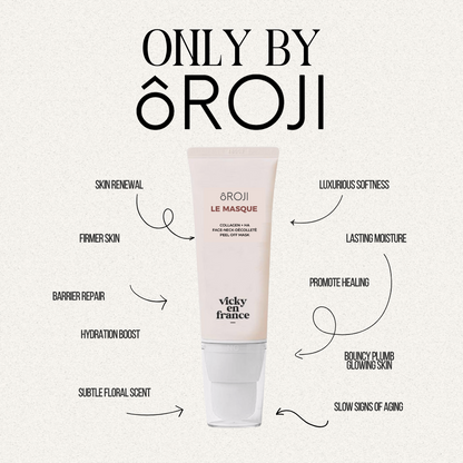 ÔROJI Le Masque : Nano Collagen + Hyaluronic Acid Peel-Off Mask