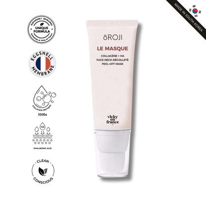 ÔROJI Le Masque : Nano Collagen + Hyaluronic Acid Peel-Off Mask