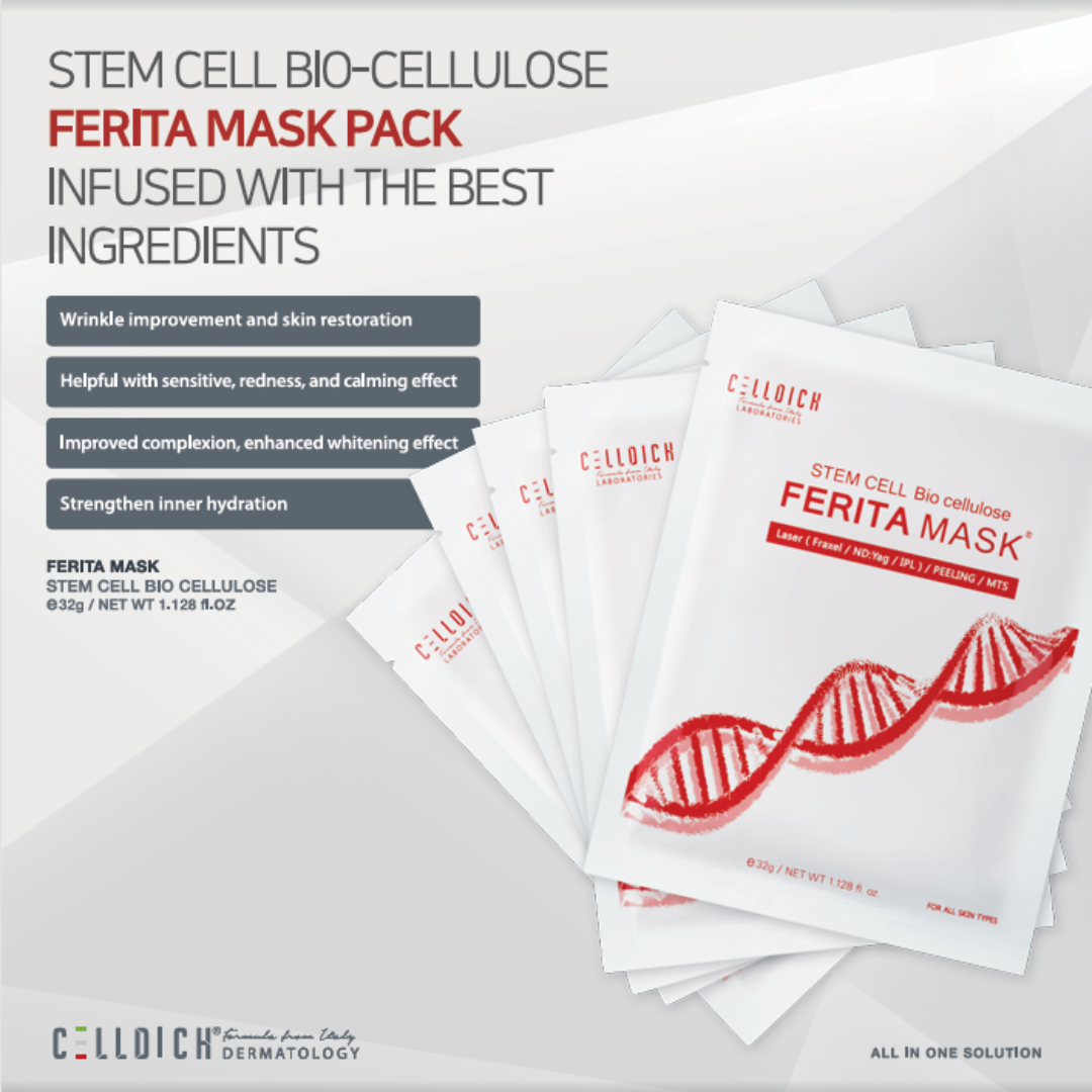 Celldich FERITA Stem Cell Mask 10 Sheets/Box