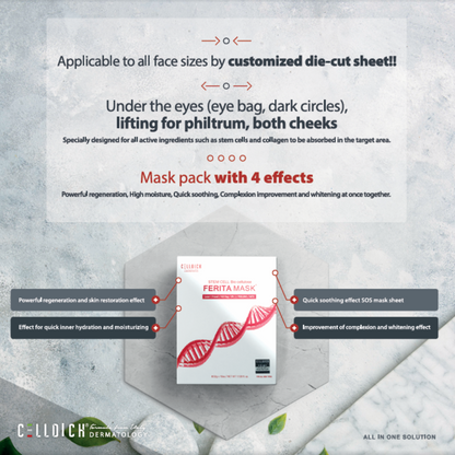 Celldich FERITA Stem Cell Mask 10 Sheets/Box